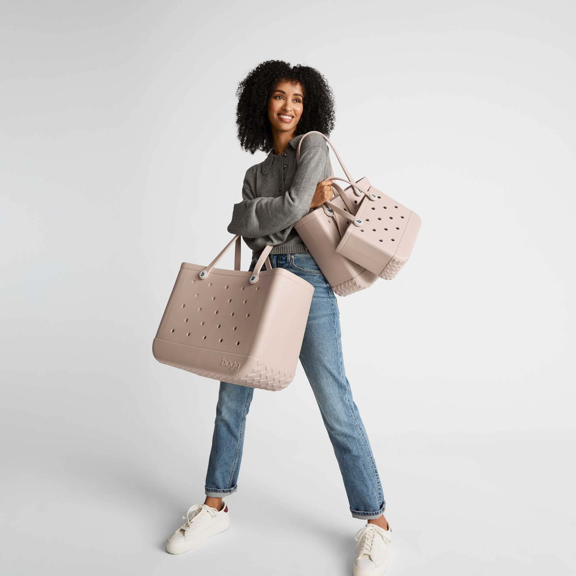 【PORTERNA】Love Bitty Tote Bag Amazon.com | BOGG BAG - Bitty, Small Tote - Mushroom, White